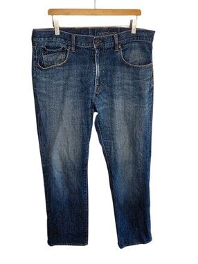Gap Factory Premium Straight Leg Jeans Mens Size 36 100% Cotton Denim
